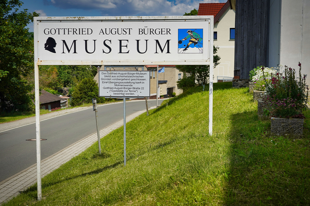 Mansfeld Gottfried August Bürger Museum Molmerswende 1