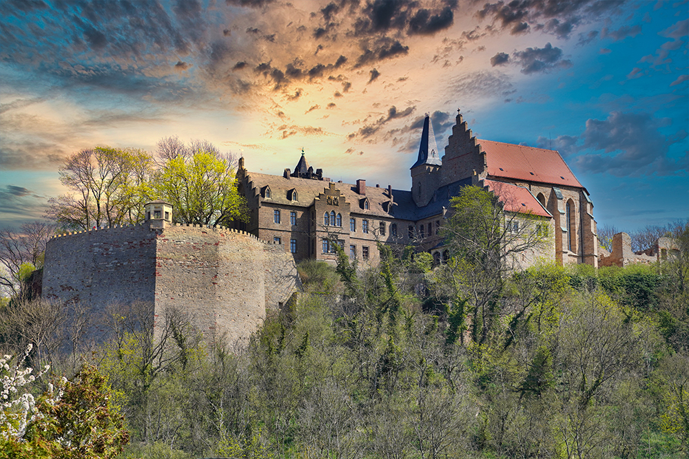 Mansfeld - Festungsanlage Schloss Mansfeld