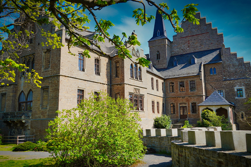 Mansfeld - Jugendbegegnungsstätte Schloss Mansfeld