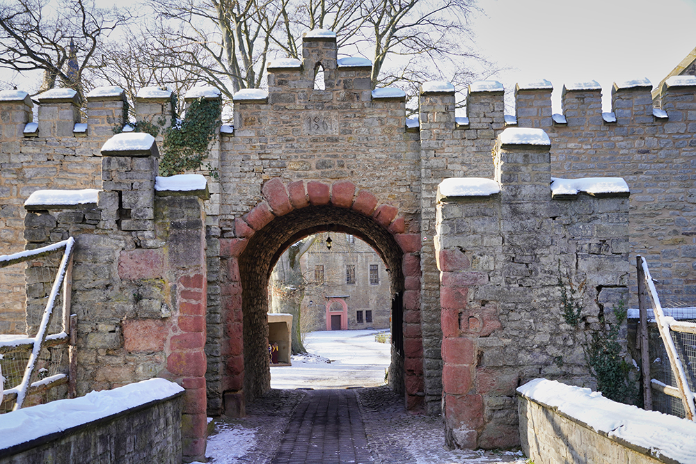 Mansfeld - Tor Schloss Mansfeld