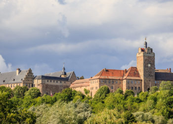 Burg und Schloss Allstedt (in der Nähe von Sangerhausen) - Außenansicht