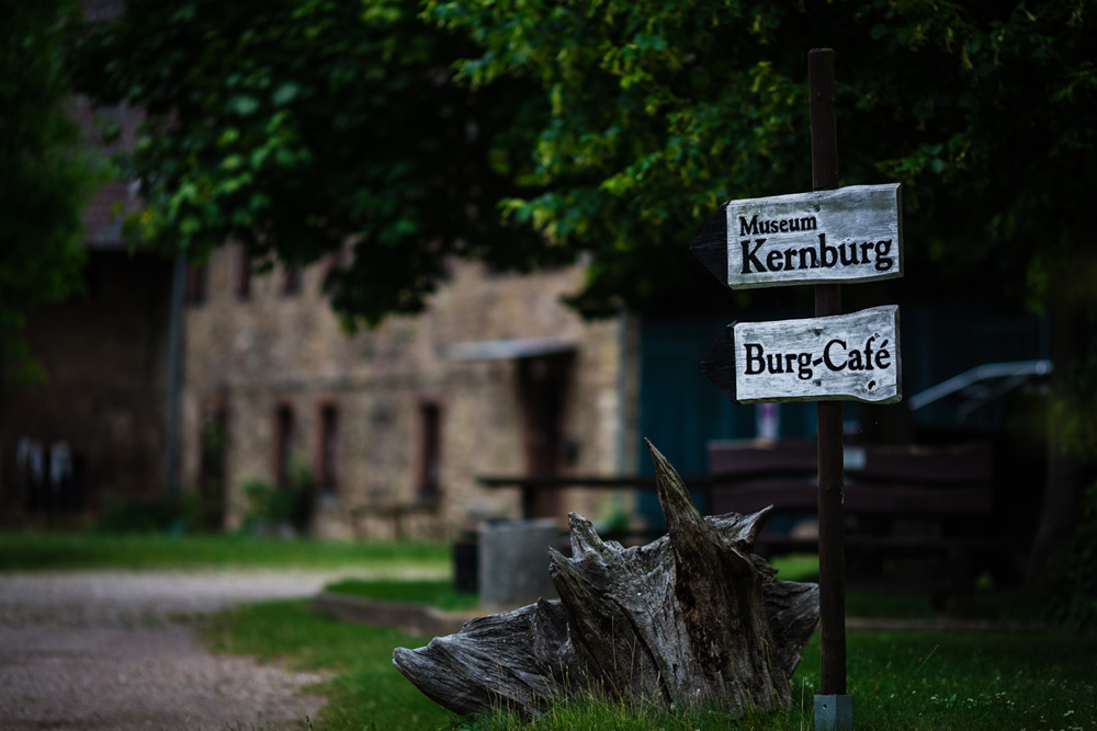 Burg und Schloss Allstedt (in der Nähe von Sangerhausen) - Burg-Café