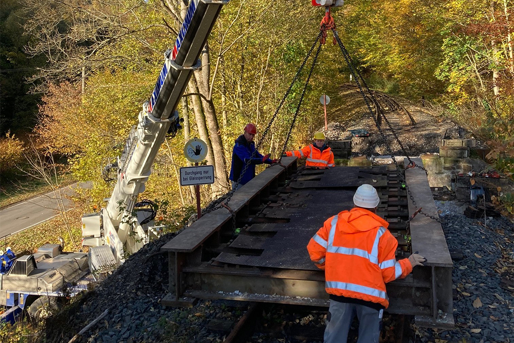 Südharz - Sanierung Bahnstrecke