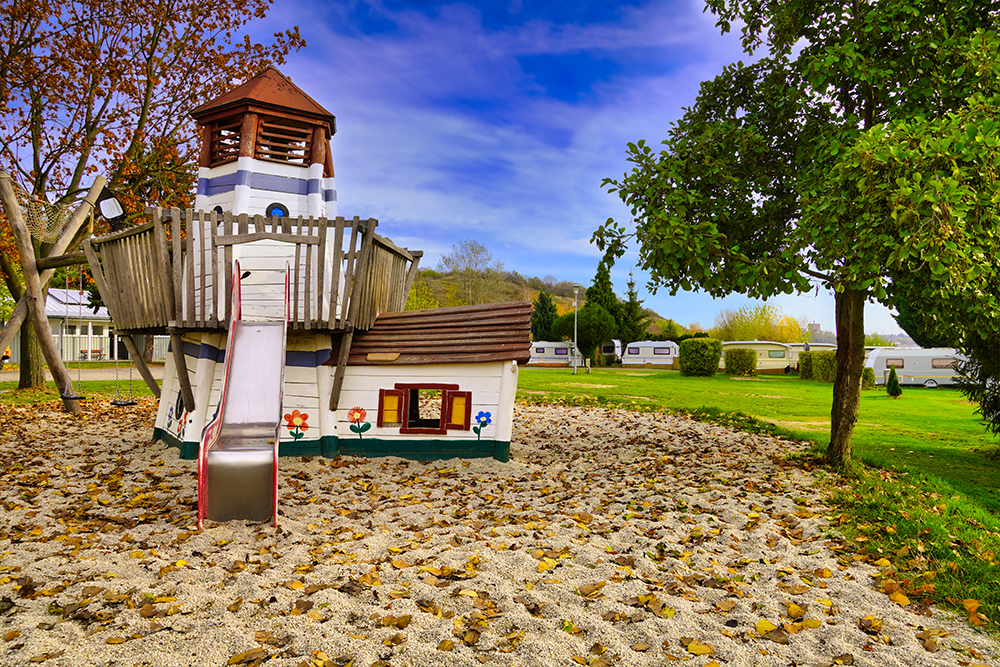 Seegebiet Mansfelder Land - Seeburg Campingplatz Am Süssen See - Spielplatz