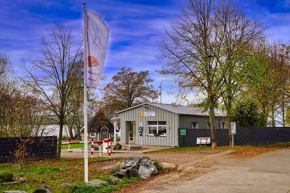Seegebiet Mansfelder Land - Seeburg Campingplatz Am Süssen See - Eingang