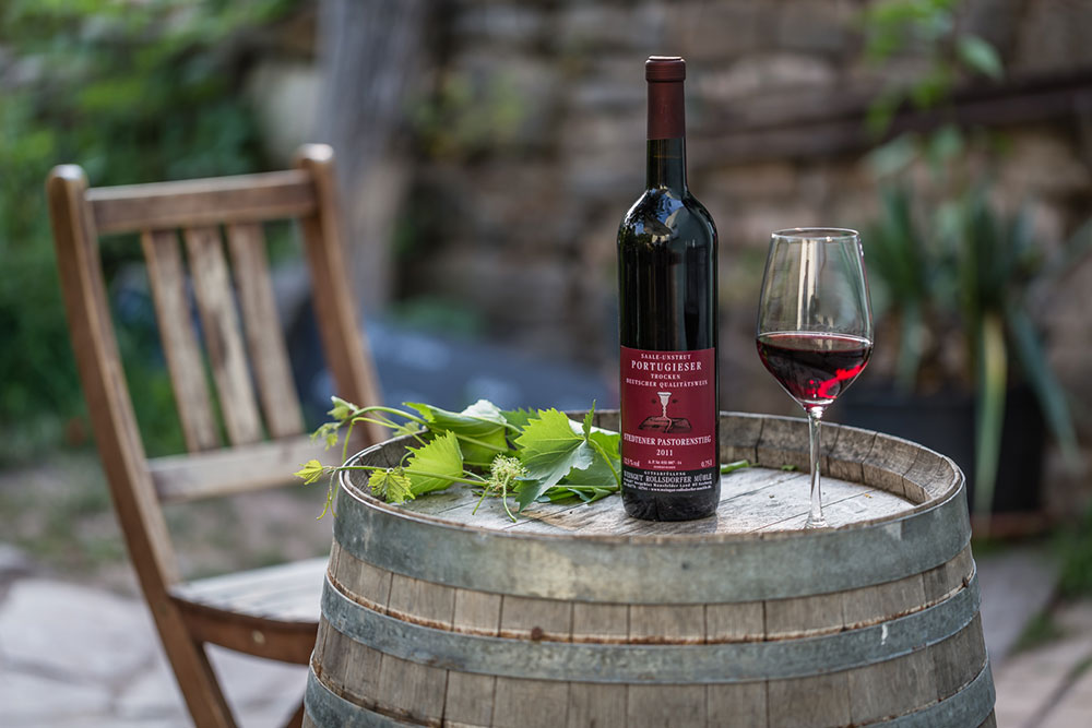 Seegebiet Mansfelder Land - Wein aus dem Weingut Rollsdorfer Mühle