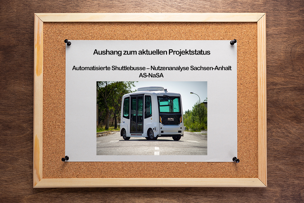 Shuttlebus Aushang ©EasyMile