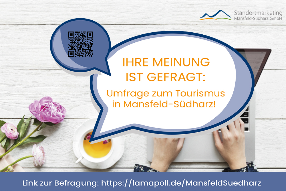 Umfrage zum Tourismus im Landkreis Mansfeld-Südharz